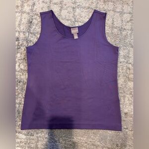 Women's Chico's Nylon top Purple Size 1(M/8/10)